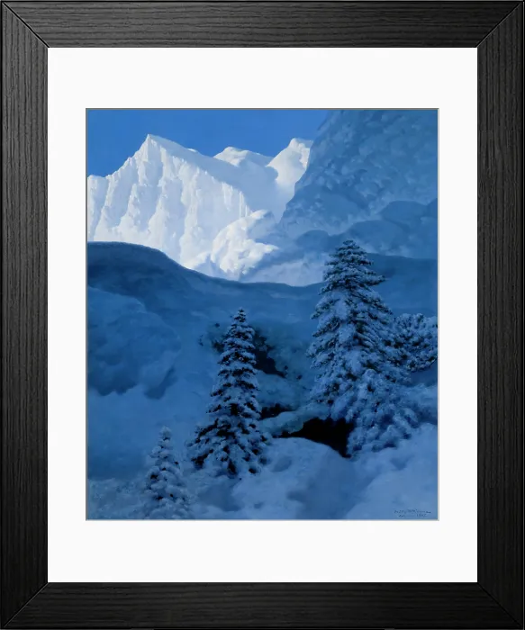 Framed Print : Nest of Winter, 1907. Creator: Stanislaw Witkiewicz Framed Print : Nest of Winter, 1907. Creator: Stanislaw Witkiewicz