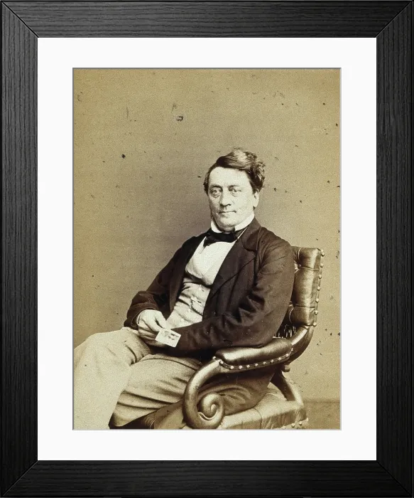 Framed Print : Alfred Swaine Taylor, 1868. Creator: Ernest Edwards