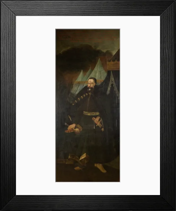 Framed Print : Portrait of Marcin Kazanowski (ca. 1563-1636), Field Hetman of the Crown, 1749-1756. Creator: Unknown Framed Print : Portrait of Marcin Kazanowski (ca. 1563-1636), Field Hetman of the Crown, 1749-1756. Creator: Unknown