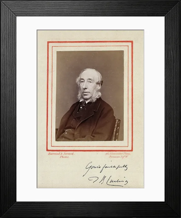 Framed Print : Thomas Blizard Curling, 1880. Creator: Barraud & Jerrard Framed Print : Thomas Blizard Curling, 1880. Creator: Barraud & Jerrard