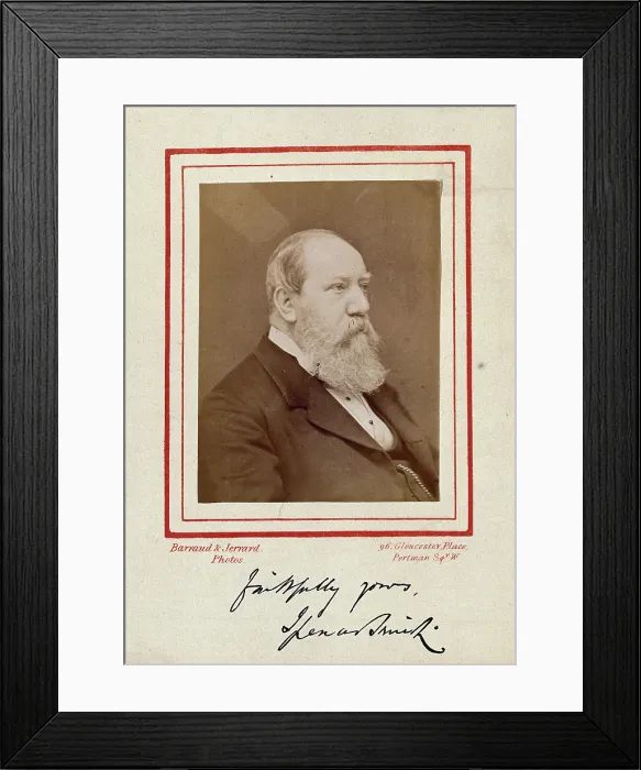 Framed Print : Henry Spencer Smith, 1881. Creator: Barraud & Jerrard Framed Print : Henry Spencer Smith, 1881. Creator: Barraud & Jerrard