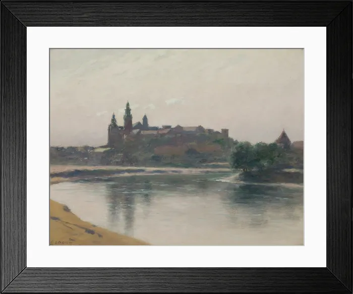 Framed Print : Wawel from the Vistula Side, 1903. Creator: Stanislaw Witkiewicz Framed Print : Wawel from the Vistula Side, 1903. Creator: Stanislaw Witkiewicz