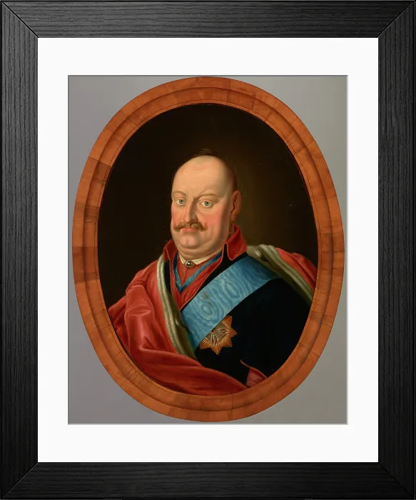 Framed Print : Portrait of Karol Radziwill 'Panie Kochanku' (1734-1790), Voivode of Vilnius, between 1860-1890. Creator: Unknown Framed Print : Portrait of Karol Radziwill 'Panie Kochanku' (1734-1790), Voivode of Vilnius, between 1860-1890. Creator: Unknown