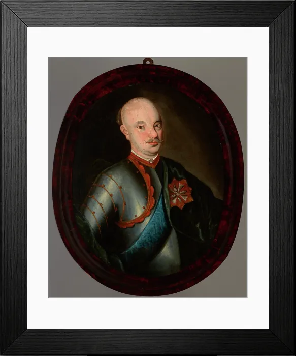 Framed Print : Portrait of Aleksander Pociej (d. 1770), Voivode of Trakai, c1770. Creator: Unknown Framed Print : Portrait of Aleksander Pociej (d. 1770), Voivode of Trakai, c1770. Creator: Unknown