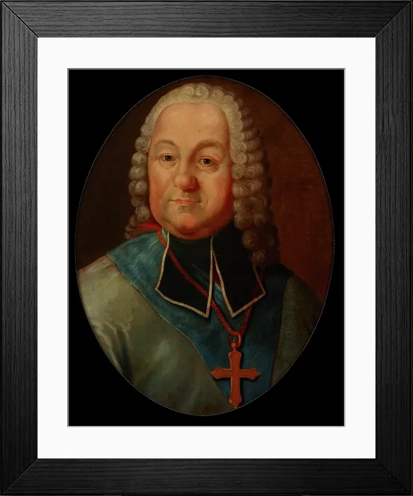 Framed Print : Portrait of Kajetan Soltyk (1715-1788), Bishop of Krakow Creator: Unknown Framed Print : Portrait of Kajetan Soltyk (1715-1788), Bishop of Krakow Creator: Unknown
