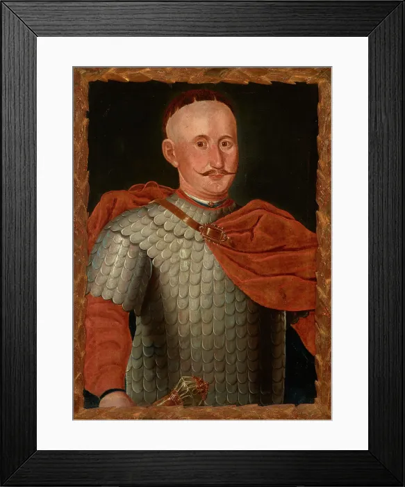Framed Print : Portrait of Mikolaj Wybranowski, between 1710-1720. Creator: Unknown Framed Print : Portrait of Mikolaj Wybranowski, between 1710-1720. Creator: Unknown