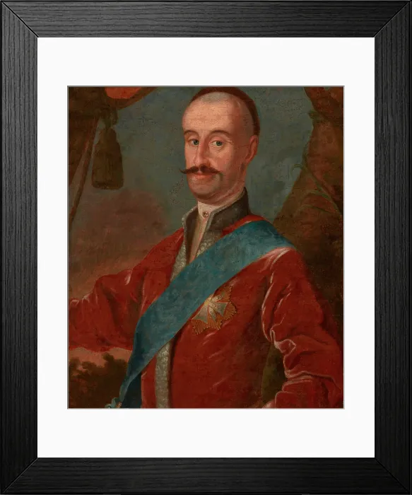 Framed Print : Portrait of Jan Wodzicki (ca. 1670-1726), Starost of Ujscie 1807-1821 Creator: Unknown Framed Print : Portrait of Jan Wodzicki (ca. 1670-1726), Starost of Ujscie 1807-1821 Creator: Unknown
