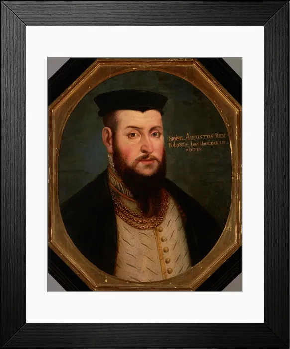 Framed Print : Portrait of Sigismund Augustus (1520-1572), King of Poland, 1550-1650. Creator: Unknown Framed Print : Portrait of Sigismund Augustus (1520-1572), King of Poland, 1550-1650. Creator: Unknown
