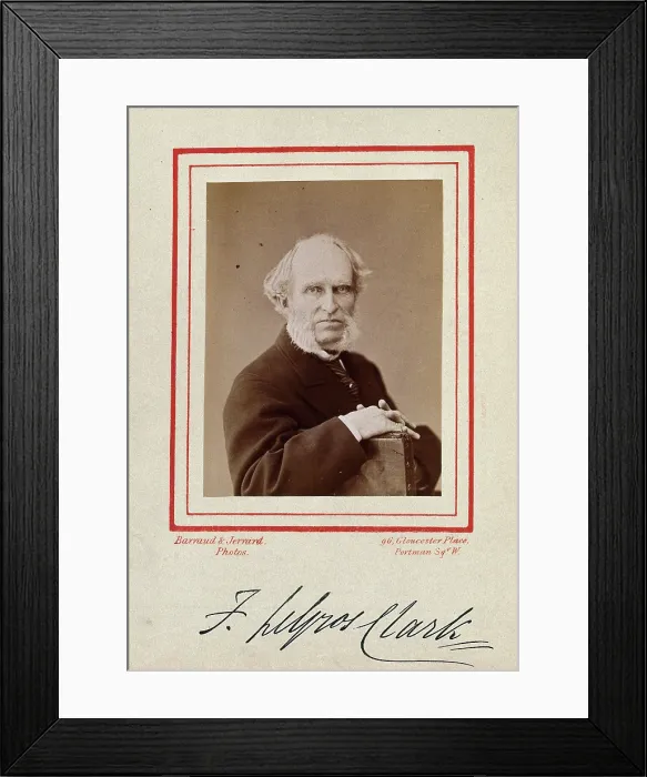 Framed Print : Frederick le Gros Clark, 1882. Creators: Barraud & Jerrard, Frederick Le Gros Clark Framed Print : Frederick le Gros Clark, 1882. Creators: Barraud & Jerrard, Frederick Le Gros Clark