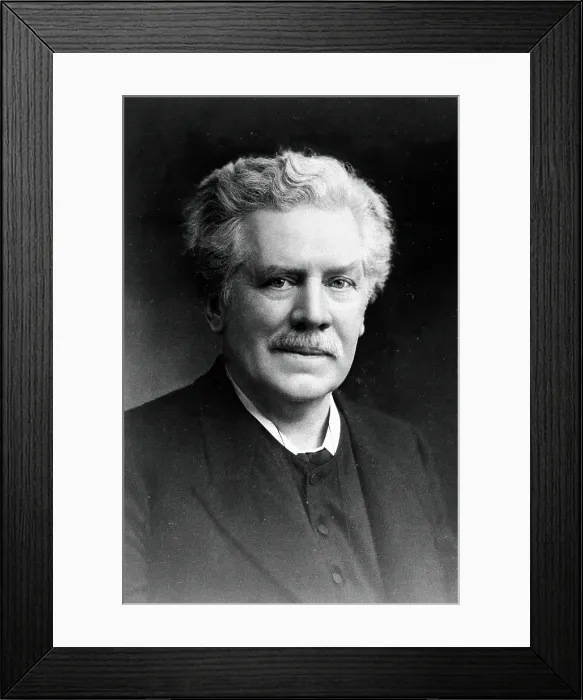 Framed Print : Magnus Gustav Retzius, 1908. Creator: Elliott & Fry Framed Print : Magnus Gustav Retzius, 1908. Creator: Elliott & Fry