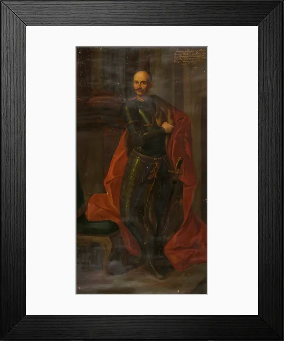 Framed Print : Portrait of Stanislaw Wladyslaw Potocki (?-1732), Great Guard of Lithuania...turn of 20th century. Creator: Unknown Framed Print : Portrait of Stanislaw Wladyslaw Potocki (?-1732), Great Guard of Lithuania...turn of 20th century. Creator: Unknown