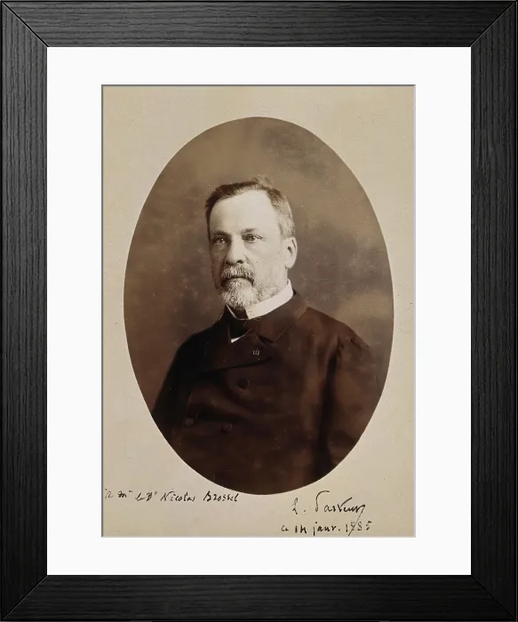 Framed Print : Louis Pasteur. Creator: Alphonse J. Liebert Framed Print : Louis Pasteur. Creator: Alphonse J. Liebert