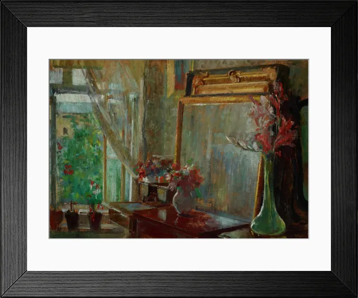 Framed Print : Interior, 1906. Creator: Olga Boznanska Framed Print : Interior, 1906. Creator: Olga Boznanska