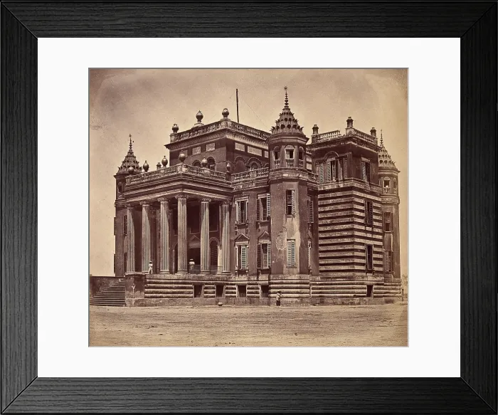 Framed Print : India: Dilkdosha Palace, c1858. Creator: Felice Beato Framed Print : India: Dilkdosha Palace, c1858. Creator: Felice Beato