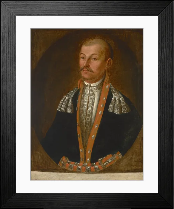 Framed Print : Portrait of Kazimierz Stempowski, 3rd quarter of 18th century. Creator: Unknown Framed Print : Portrait of Kazimierz Stempowski, 3rd quarter of 18th century. Creator: Unknown