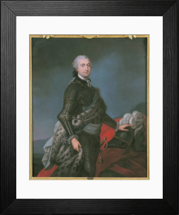 Framed Print : Portrait of Stanislaus Augustus Poniatowski (1732-1798), 2nd half of 18th century. Creator: Ubaldo Buonvicino Framed Print : Portrait of Stanislaus Augustus Poniatowski (1732-1798), 2nd half of 18th century. Creator: Ubaldo Buonvicino