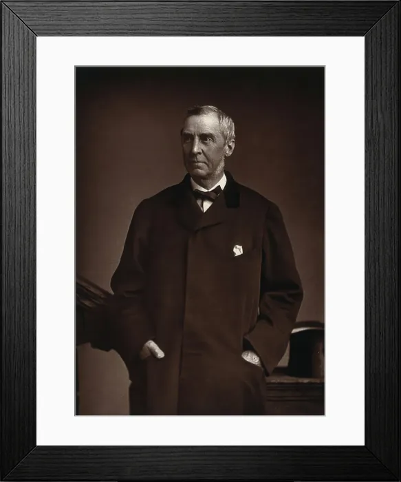 Framed Print : James Antony Froude. Creator: Elliott & Fry Framed Print : James Antony Froude. Creator: Elliott & Fry