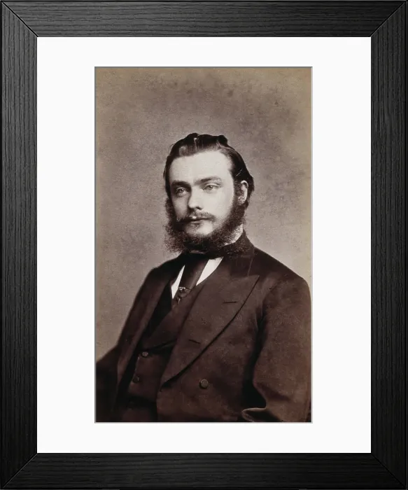 Framed Print : Frederick Belding Power, 1880. Creator: F Peter Framed Print : Frederick Belding Power, 1880. Creator: F Peter