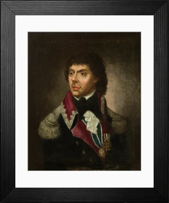 Framed Print : Portrait of Tadeusz Kosciuszko, between 1840-1850. Creator: Unknown Framed Print : Portrait of Tadeusz Kosciuszko, between 1840-1850. Creator: Unknown