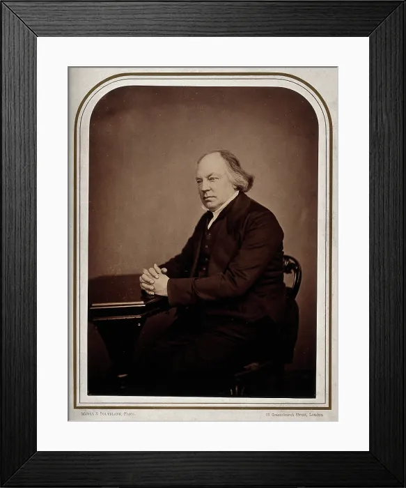 Framed Print : The Reverend Miles Joseph Berkeley. Creator: Maull & Polyblank Framed Print : The Reverend Miles Joseph Berkeley. Creator: Maull & Polyblank