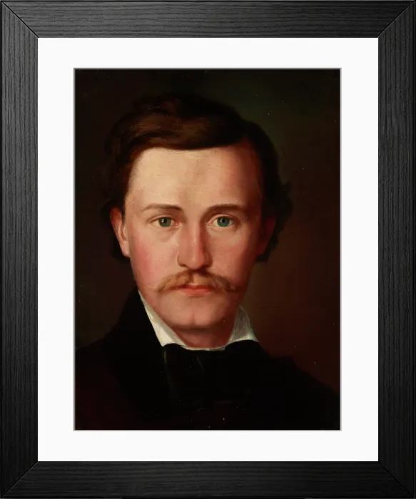 Framed Print : Portrait of Prof. Franciszek Preizendanc, c1850. Creator: Andrzej Bronislaw Grabowski Framed Print : Portrait of Prof. Franciszek Preizendanc, c1850. Creator: Andrzej Bronislaw Grabowski