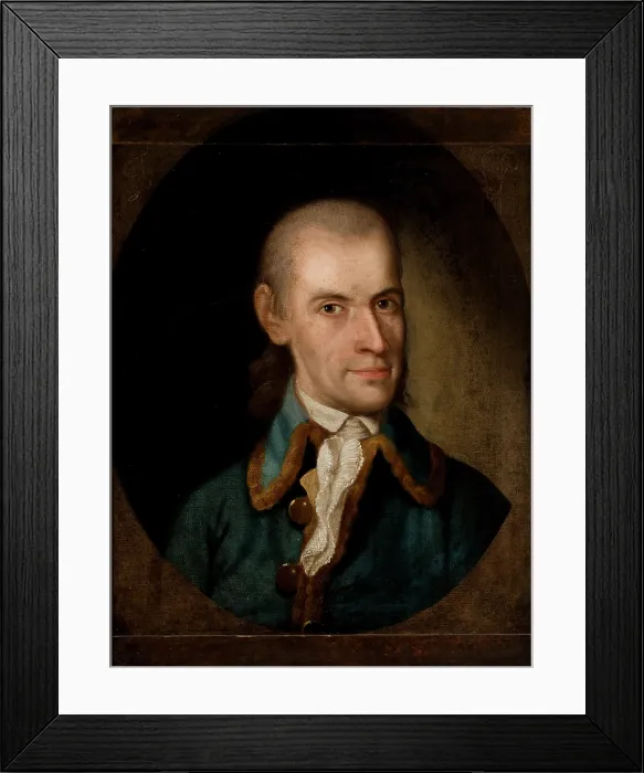 Framed Print : Portrait of Jacek Przybylski, 1794. Creator: Michal Stachowicz Framed Print : Portrait of Jacek Przybylski, 1794. Creator: Michal Stachowicz