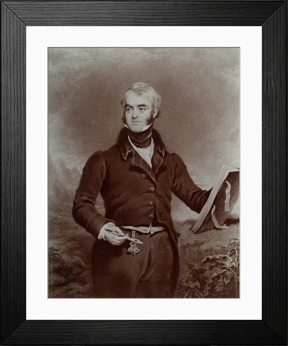 Framed Print : William Brockedon. Creator: Unknown Framed Print : William Brockedon. Creator: Unknown
