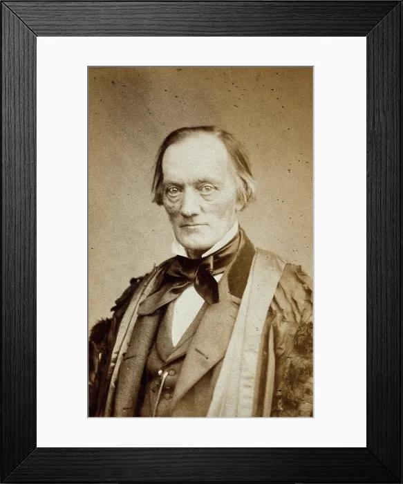 Framed Print : Sir Richard Owen. Creator: Maull & Polyblank Framed Print : Sir Richard Owen. Creator: Maull & Polyblank