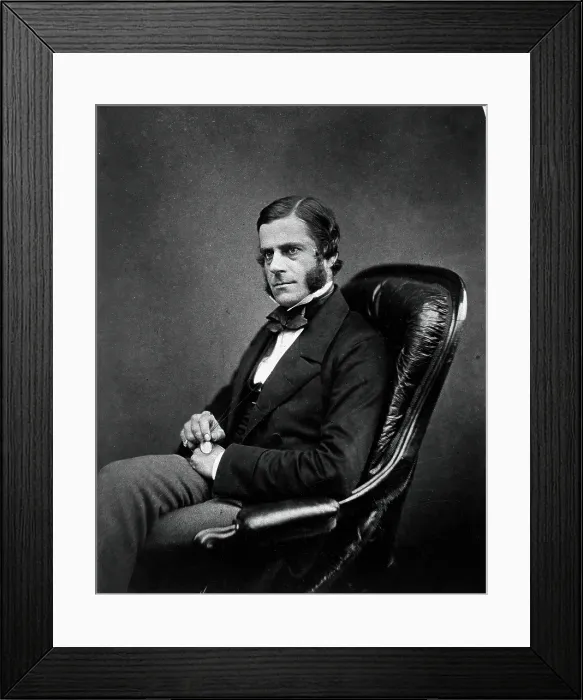 Framed Print : Sir Edward Henry Sieveking, 1850-59. Creator: Maull & Polyblank