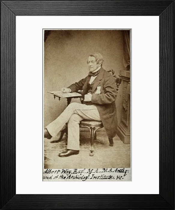 Framed Print : Albert Way, 1800-1899. Creator: G Evans