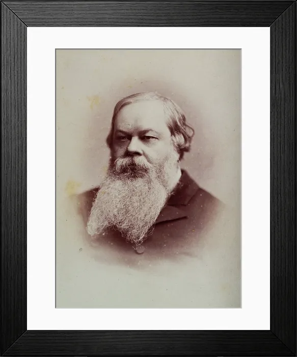 Framed Print : Norman Chevers, 1881. Creator: G Jerrard Framed Print : Norman Chevers, 1881. Creator: G Jerrard