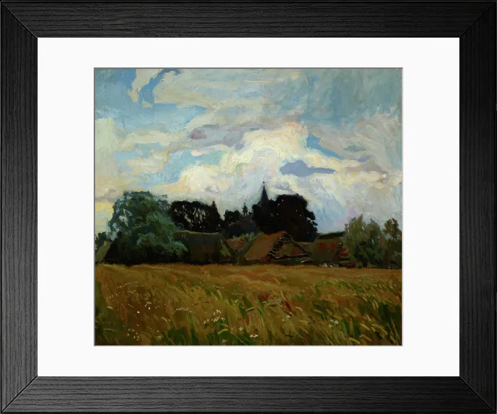Framed Print : Scene from Radziszow, 1907. Creator: Stanislaus Kamocki Framed Print : Scene from Radziszow, 1907. Creator: Stanislaus Kamocki