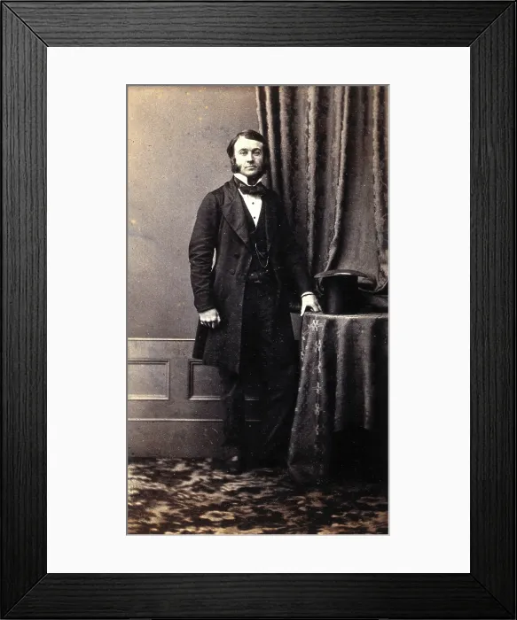 Framed Print : Henry Smith, 1854-1868. Creator: Mayer Freres Framed Print : Henry Smith, 1854-1868. Creator: Mayer Freres