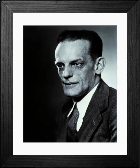 Framed Print : Max Theiler, about 1951. Creator: Pach Bros Framed Print : Max Theiler, about 1951. Creator: Pach Bros