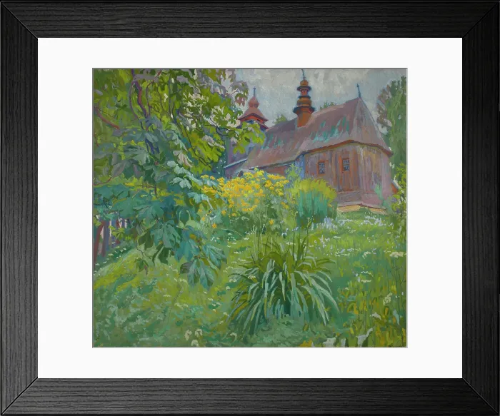 Framed Print : Church Silence, between 1906-1910. Creator: Stanislaus Kamocki