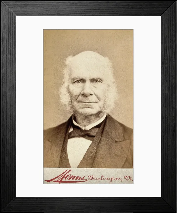 Framed Print : William Darling, 1800-1899. Creator: Henns Framed Print : William Darling, 1800-1899. Creator: Henns