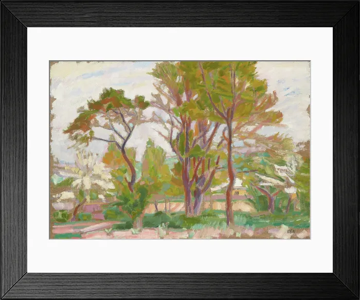 Framed Print : Landscape with Trees, 1910. Creator: Wojciech Weiss Framed Print : Landscape with Trees, 1910. Creator: Wojciech Weiss
