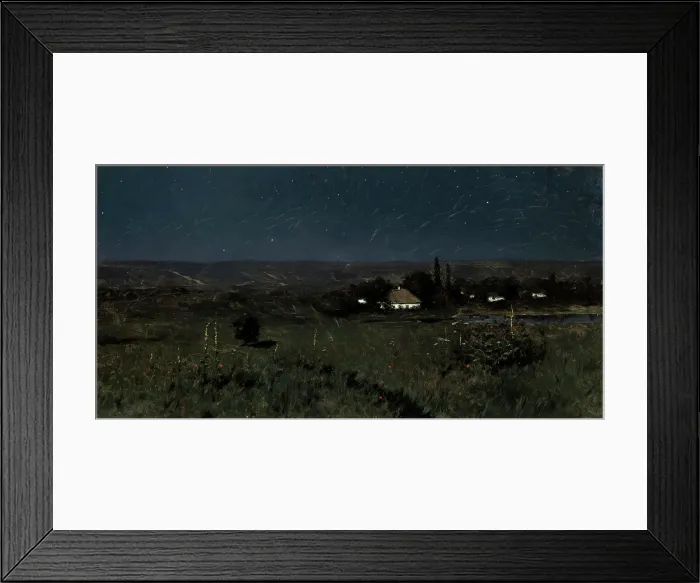 Framed Print : Ukrainian Night, 1895. Creator: Stanislaw Witkiewicz Framed Print : Ukrainian Night, 1895. Creator: Stanislaw Witkiewicz