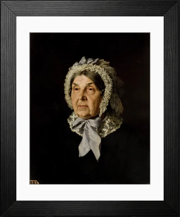 Framed Print : Portrait of Julia Patelska, c1880. Creator: Kazimierz Pochwalski Framed Print : Portrait of Julia Patelska, c1880. Creator: Kazimierz Pochwalski
