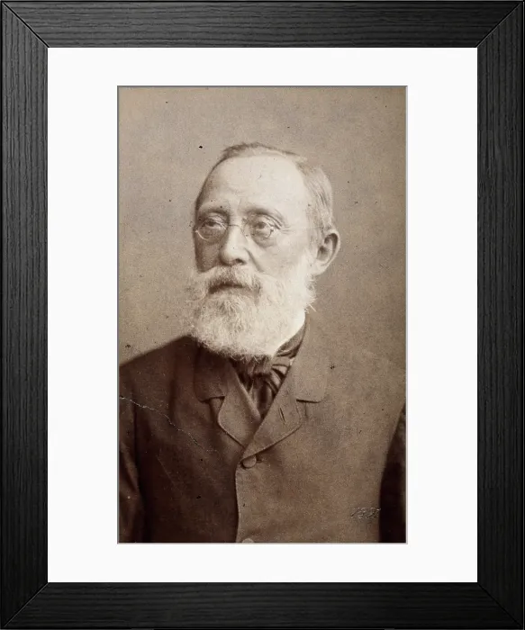 Framed Print : Rudolf Ludwig Karl Virchow, 1891. Creator: JC Schaarwachter Framed Print : Rudolf Ludwig Karl Virchow, 1891. Creator: JC Schaarwachter