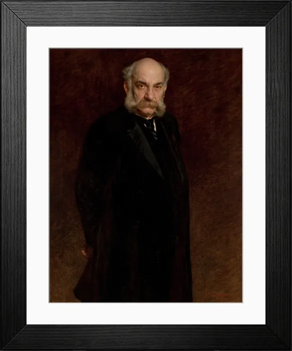 Framed Print : Portrait of Filip Zaleski, 1904. Creator: Kazimierz Pochwalski Framed Print : Portrait of Filip Zaleski, 1904. Creator: Kazimierz Pochwalski