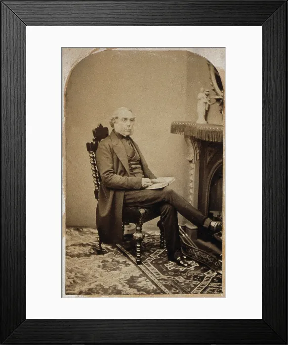 Framed Print : Admiral Sir George Bach. Creator: Unknown