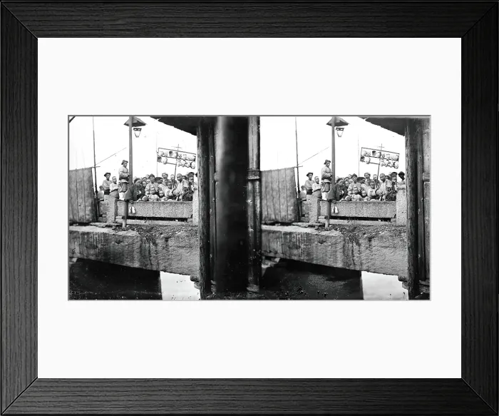 Framed Print : Wanshou Bridge, Fuzhou (Foochow), Fukien province, China, 1870 / 1871. Creator: John Thomson Framed Print : Wanshou Bridge, Fuzhou (Foochow), Fukien province, China, 1870 / 1871. Creator: John Thomson