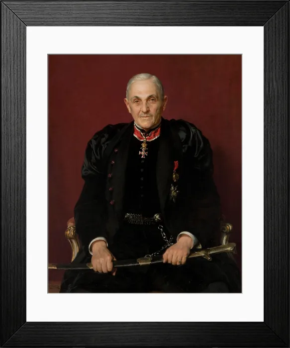 Framed Print : Portrait of Dawid Abrahamowicz, 1914. Creator: Kazimierz Pochwalski Framed Print : Portrait of Dawid Abrahamowicz, 1914. Creator: Kazimierz Pochwalski