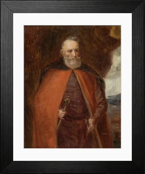 Framed Print : Portrait of Jan Karol Chodkiewicz-Study, before 1863. Creator: Leon Kaplinski Framed Print : Portrait of Jan Karol Chodkiewicz-Study, before 1863. Creator: Leon Kaplinski