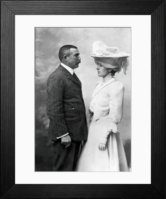 Framed Print : Henry Solomon Wellcome. Creator: Lafayette Framed Print : Henry Solomon Wellcome. Creator: Lafayette