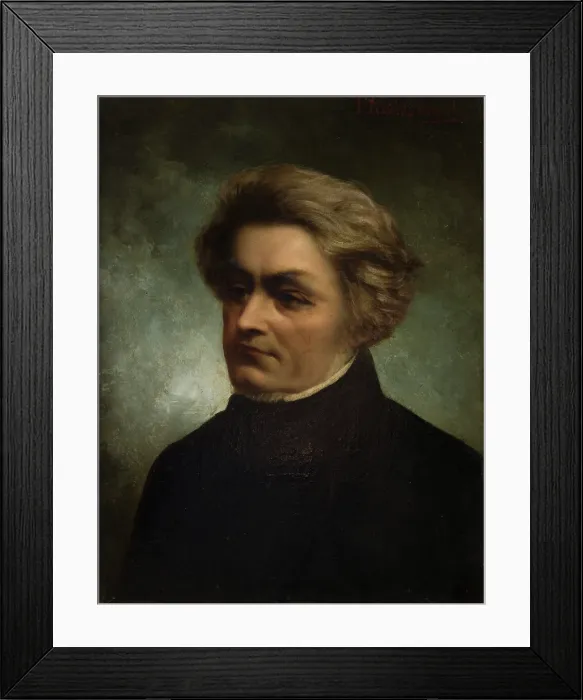 Framed Print : Portrait of Adam Mickiewicz, 1882. Creator: Tytus Maleszewski Framed Print : Portrait of Adam Mickiewicz, 1882. Creator: Tytus Maleszewski
