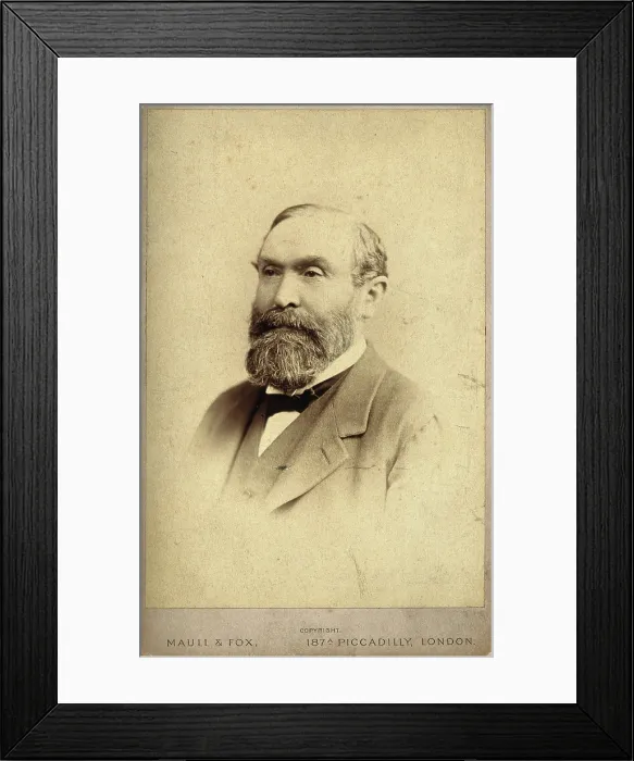 Framed Print : William Rutherford. Creator: Maull & Fox Framed Print : William Rutherford. Creator: Maull & Fox