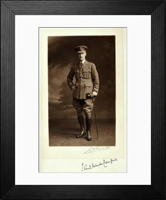 Framed Print : Brigadier-General John Archibald Hourison (or Houison?) Craufurd. Creator: Lafayette Framed Print : Brigadier-General John Archibald Hourison (or Houison?) Craufurd. Creator: Lafayette