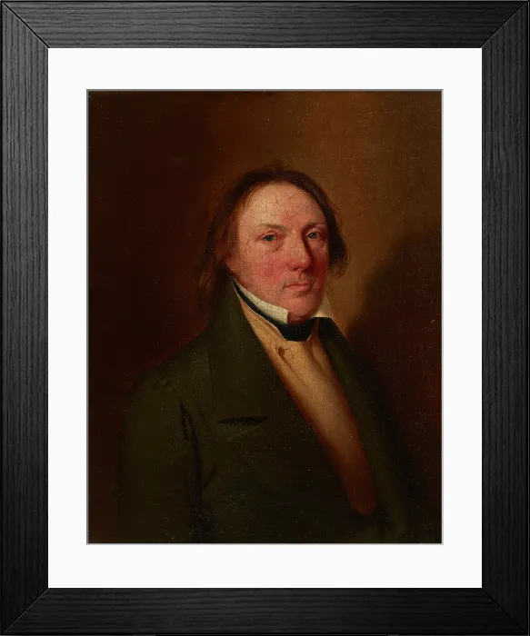 Framed Print : Portrait of Antoni Lange, 1837. Creator: Jan Kanty Ignacy Maszkowski Framed Print : Portrait of Antoni Lange, 1837. Creator: Jan Kanty Ignacy Maszkowski